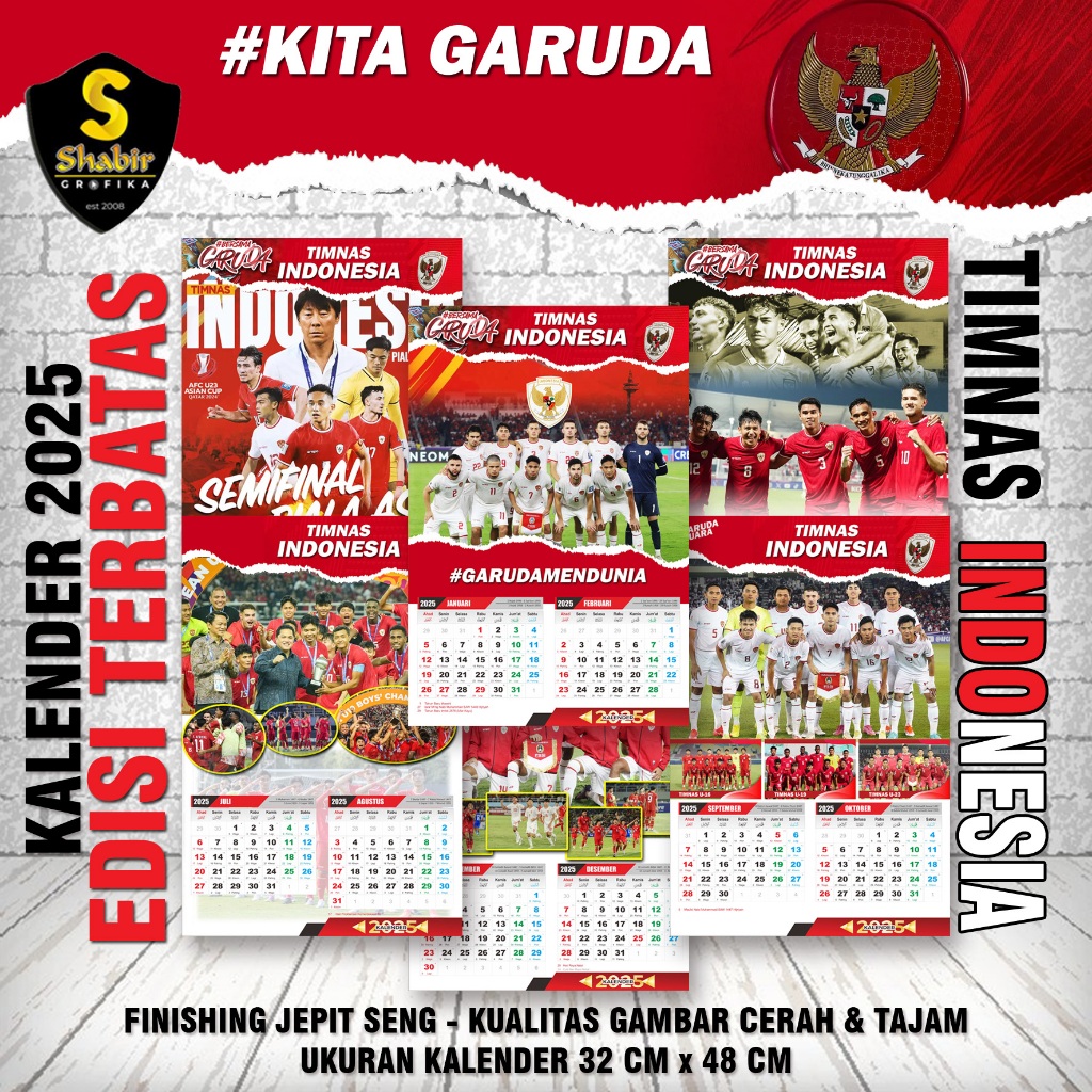 

COD Kalender 2025 TIMNAS INDONESIA TERBARU VIRAL TERLARIS