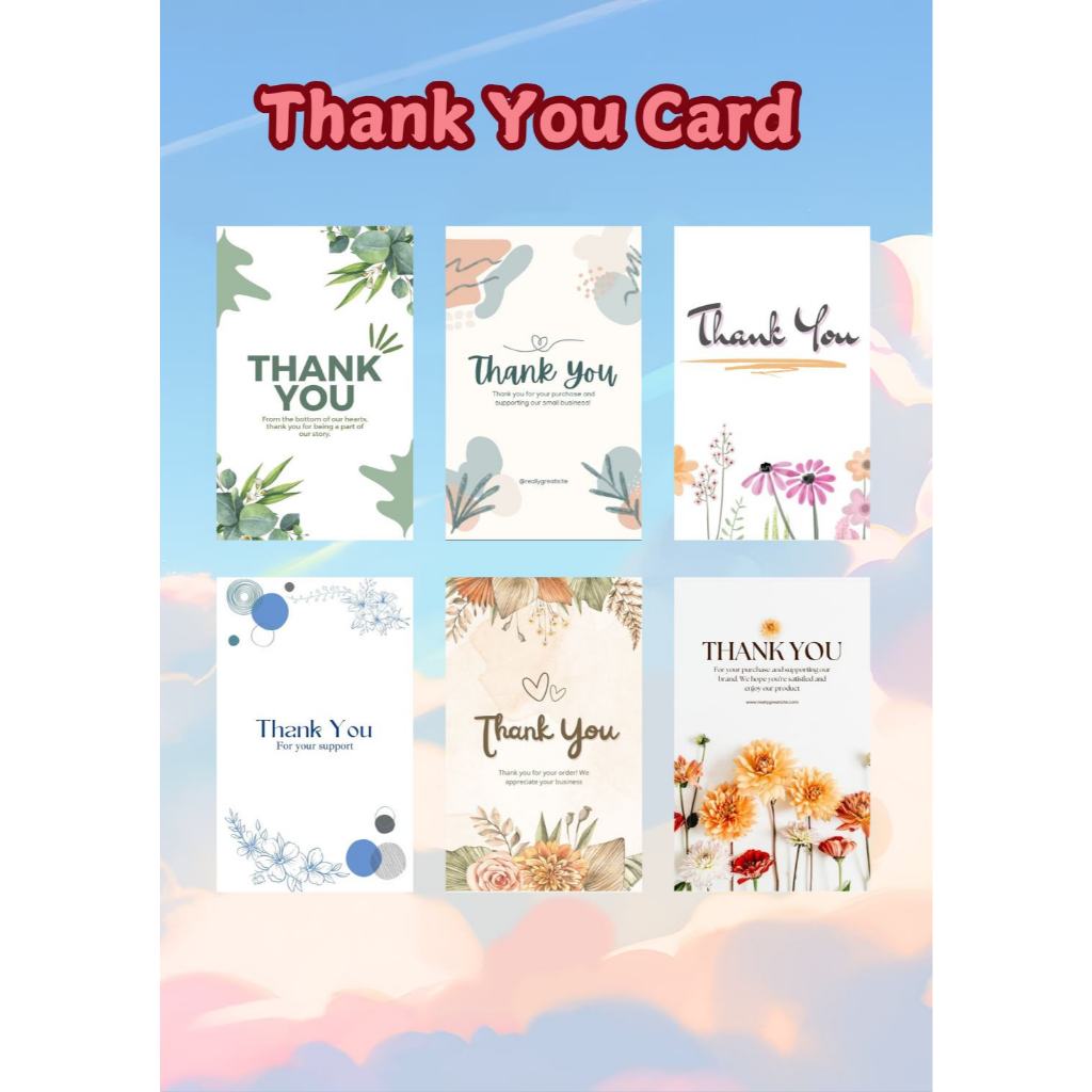

Hangtag Murah/Hangtag Thank You/Thanks Card/Hangtag Terima Kasih/Gift Thank You Hampers