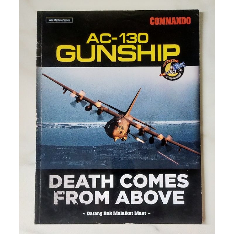 Majalah Commando Edisi Khusus : Pesawat AC-130 Gunship - Death Comes From Above