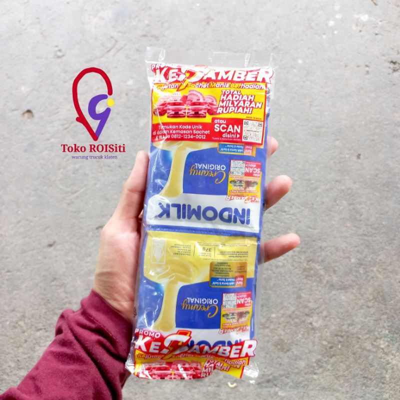 

(TRS) susu krimer kental manis indomilk (6pcs)