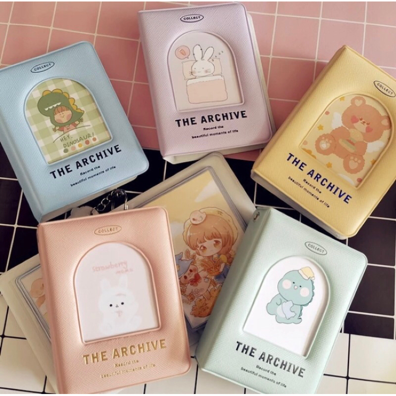 

JARMIPURPLE | 40 SLOT Kolbuk Album Photocard Tempat Foto Mini Sanrio KPOP Collection Book Polaroid