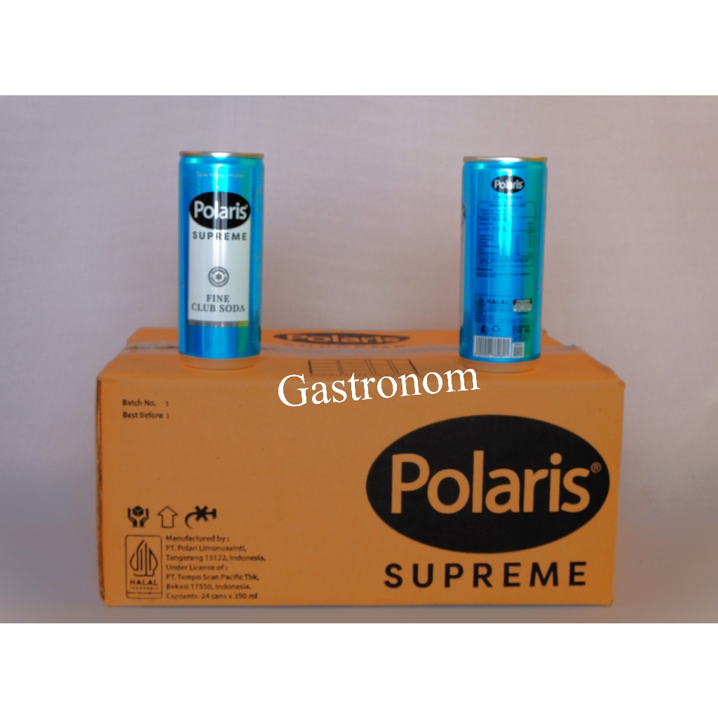 

Polaris Supreme Fine Club Soda 24 250 ml - Karton