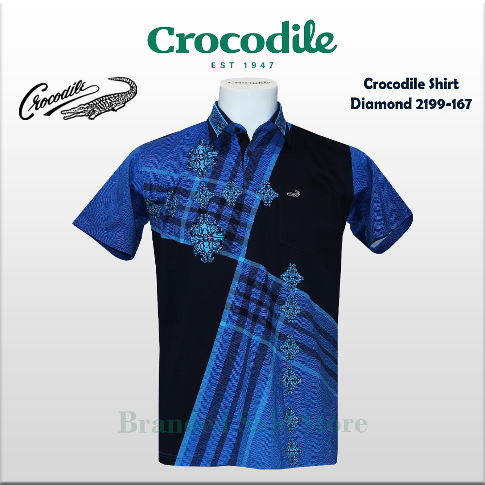 Polo Shirt Kaos Kerah Kemeja CROCODILE Diamond, 2199-167-02