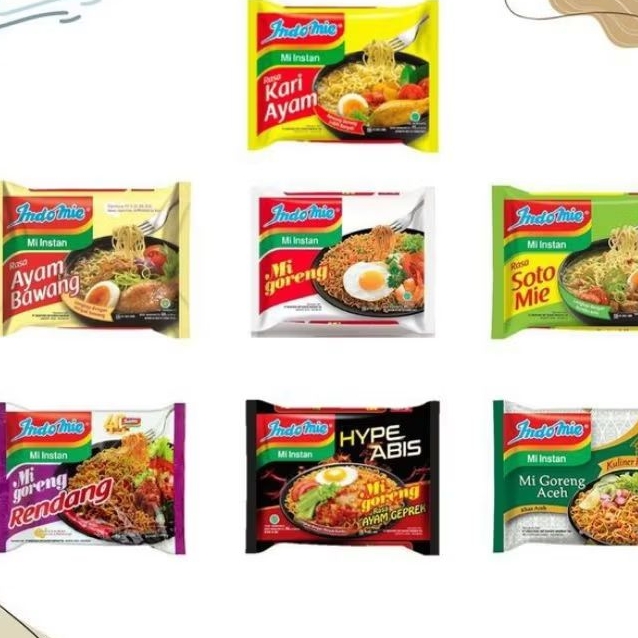 

Indomie Ayam Bawang || Indomie Goreng || Indomie Soto
