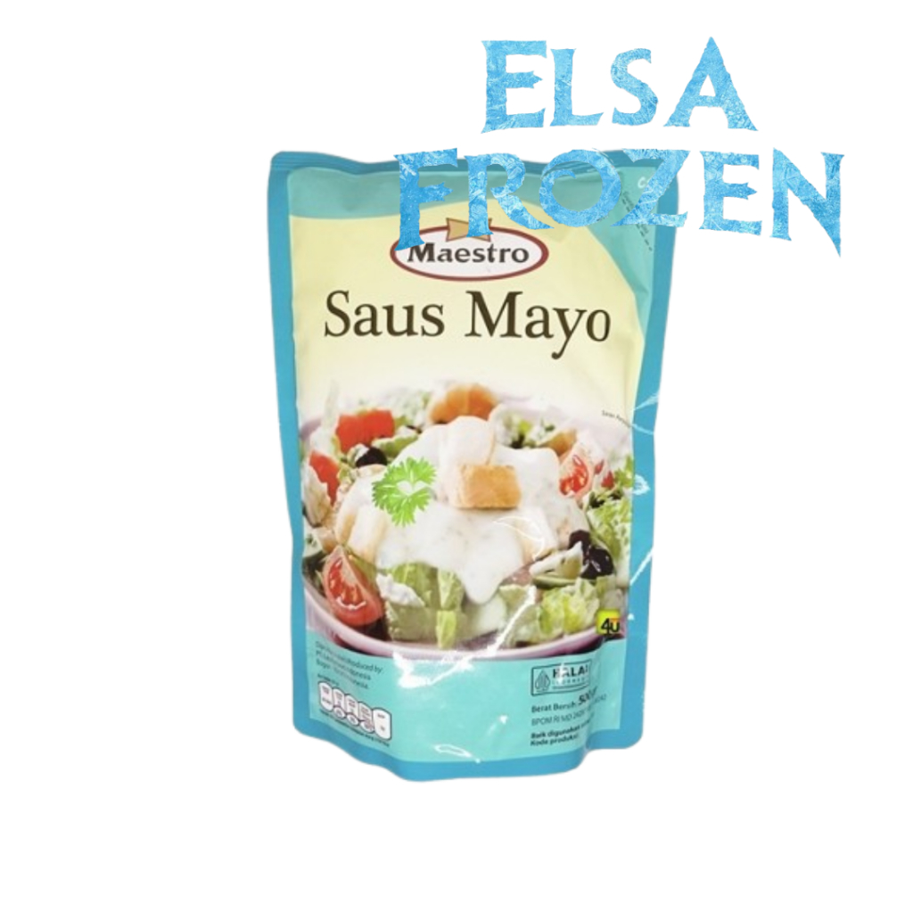 

MAESTRO SAUS MAYO POUCH 500GR / MAYONAISE MANIS / MAYONES