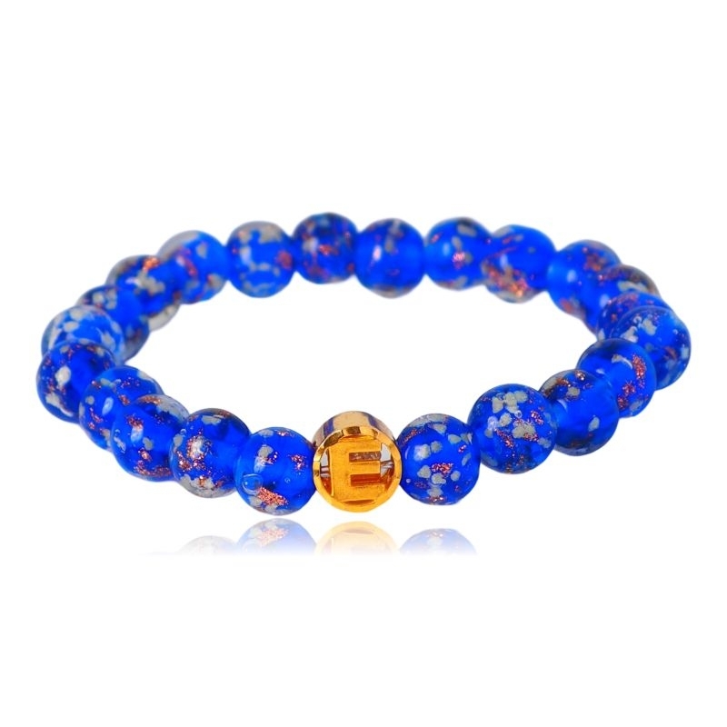 Gelang Emas Mainan Charm Inisial Huruf - 16 K  - Toko Emas Gadjah