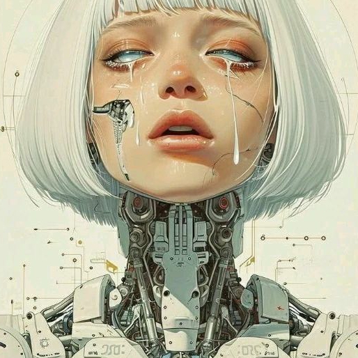 Softlens COSPLAY Robot Humanoid (No Minus)