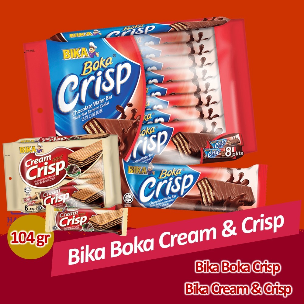 

Bika Boka Cream & Crisp 104 gram