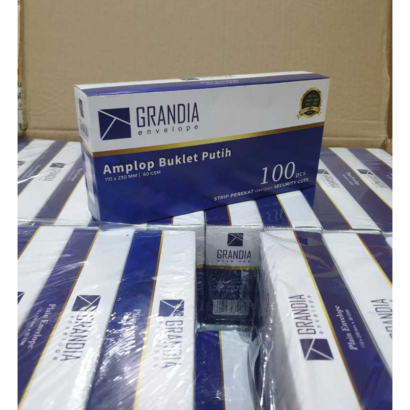 

KF7 Amplop Buklet Putih Grandia 9 isi 1 Pcs EnvelopeAmplop Undangan PutihAmplop Kondangan