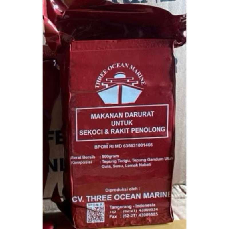 

Makanan Emergency Food Ration Three Ocean