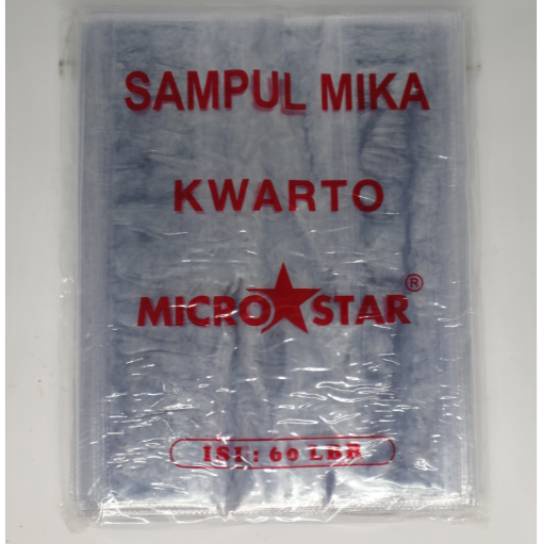 

FG2 6 lembar Sampul Mika Kuarto Merk Microstar