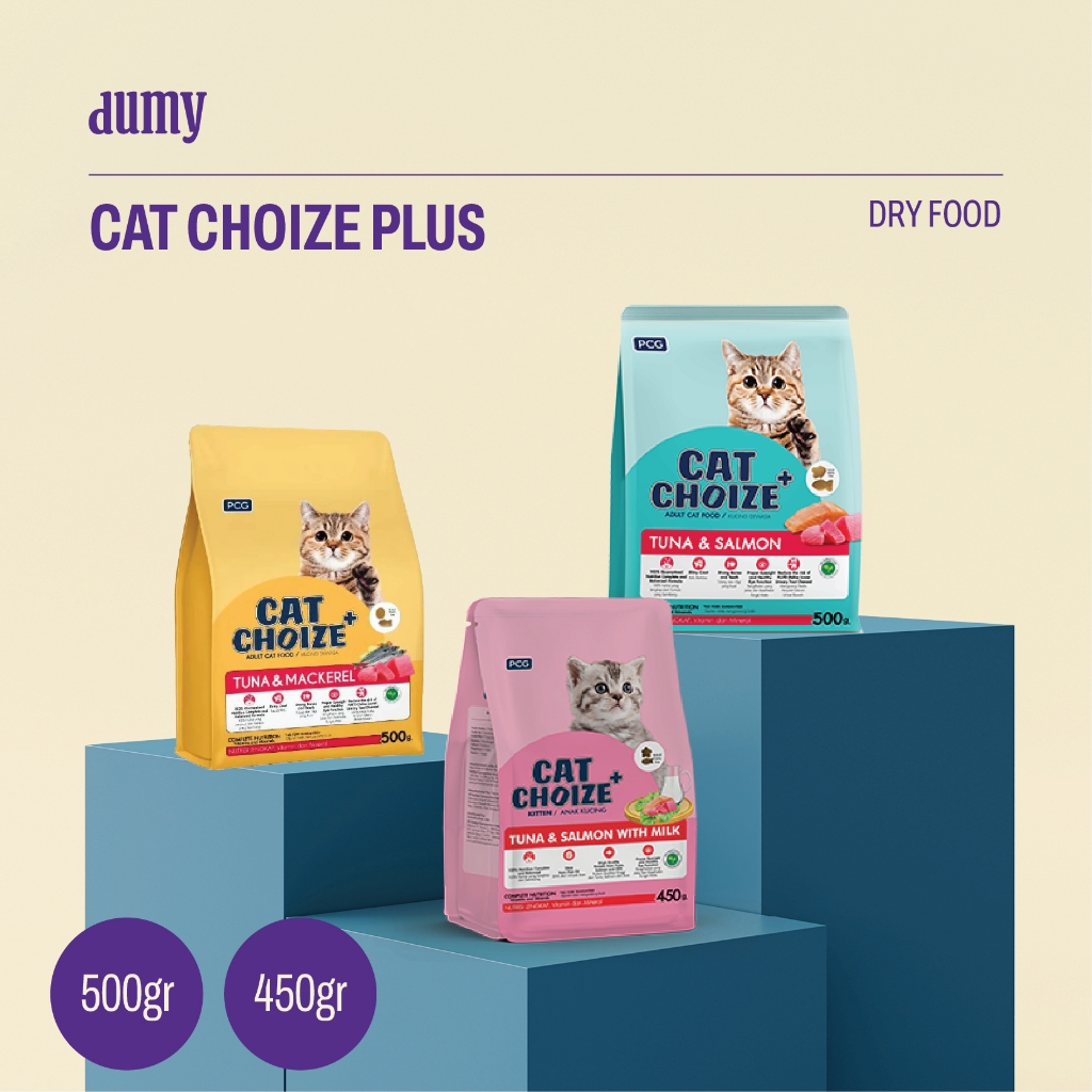 Makanan Kucing Cat Choize Plus (Adult & Kitten) 450-500gr