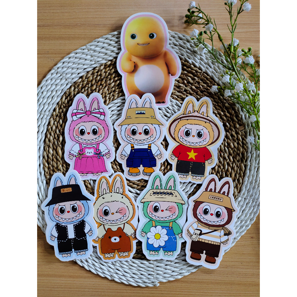 

5 pc - AMPLOP LEBARAN 3D LABUBU SANRIO TEBAL NATAL SERBAGUNA