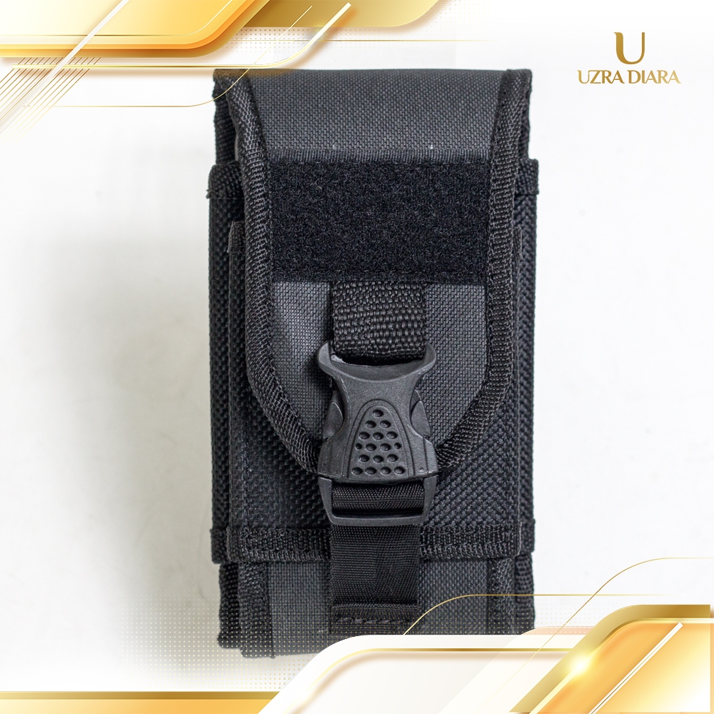 Tempat Hp Pinggang  Tas Dompet Hanphone Pinggang Kanvas Tactical Dompet Hp Pria 6.8 Inch elegan