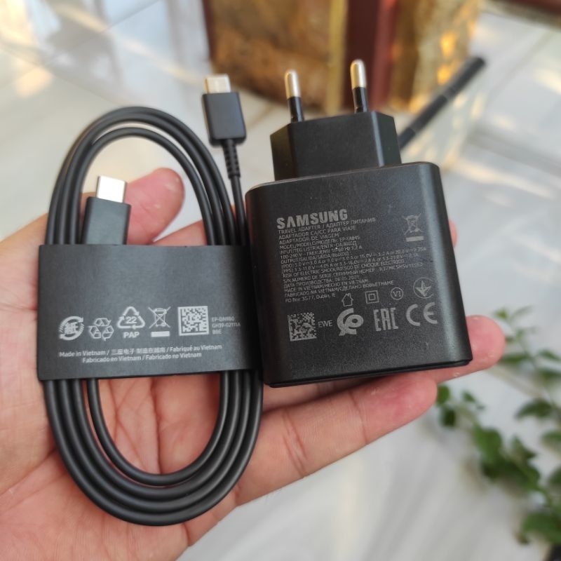 charger samsung 45 watt original ( second )