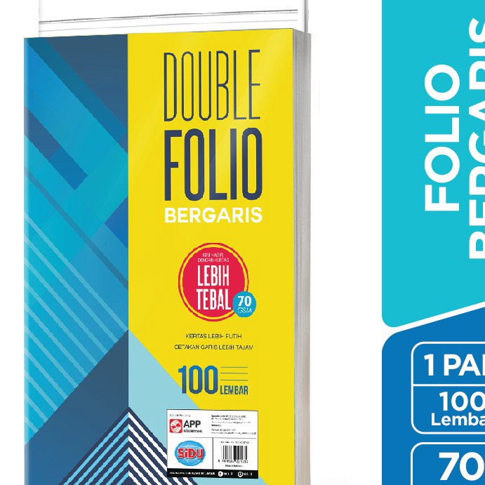 

KI3 SiDU Double Folio Bergaris 1 lembar SDU RF 1 7 GSM