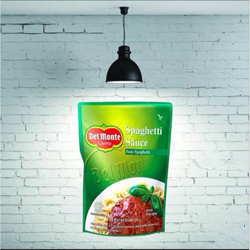 

DEL MONTE SAUCE SPAGETI POUCH 250 G
