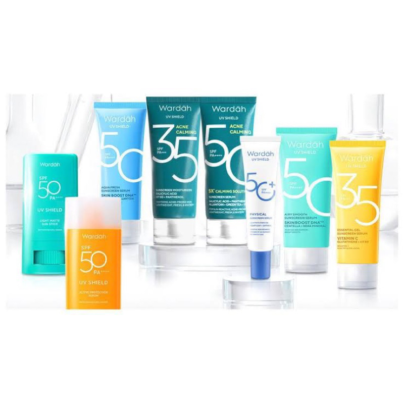WARDAH sun cream all varian