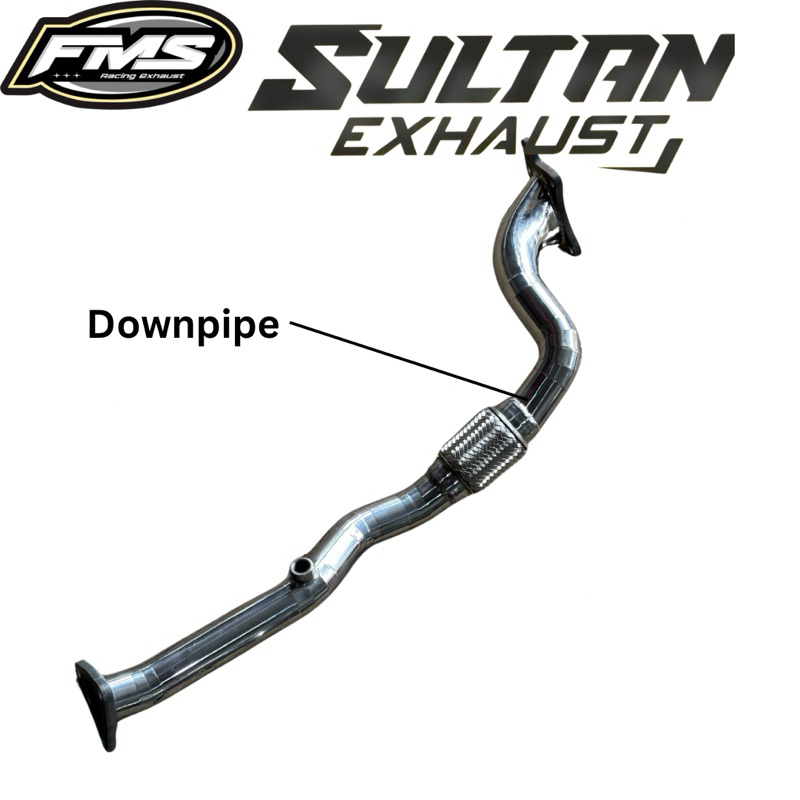 Knalpot mobil downpipe frontpipe honda brio jazz Ge8 original sultanexhaust