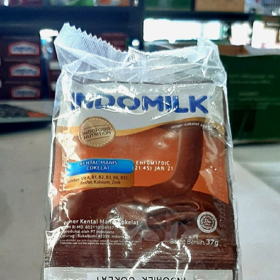 

Indomilk Kental Manis Coklat Sachet