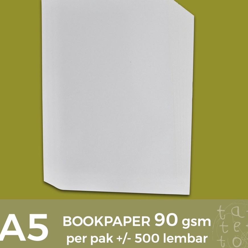 

FG2 BOOKPAPER 9 gsm A5 PER RIM BOOK PAPER A5 9gsm