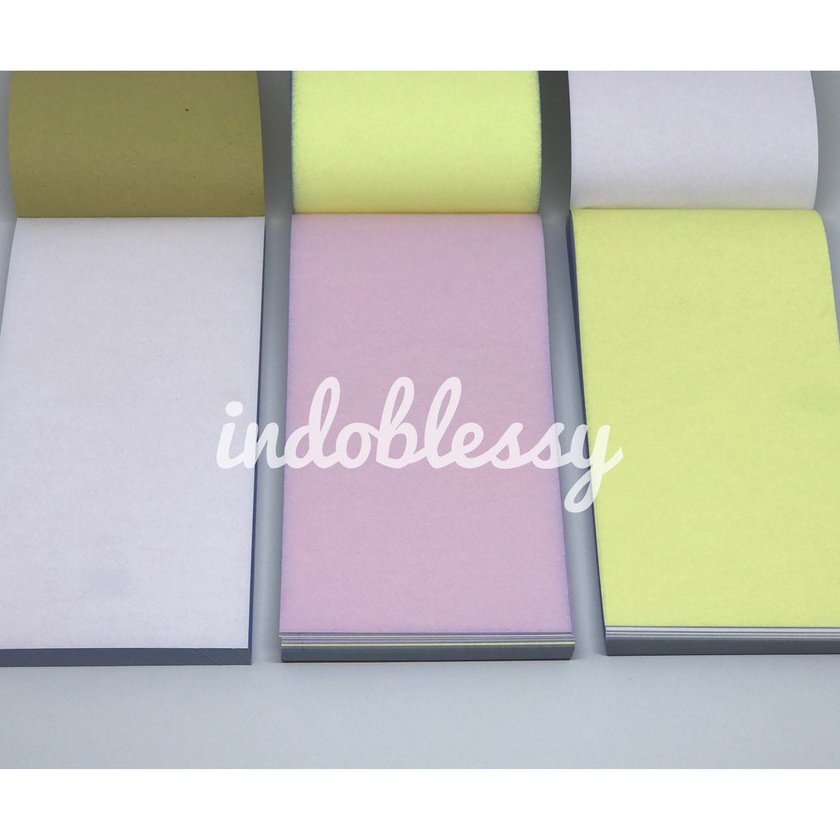 

Eksklusif BUKU NCR POLOS ukuran 13 FOLIO 3 Rangkap 3 Ply Putih Merah Kuning
