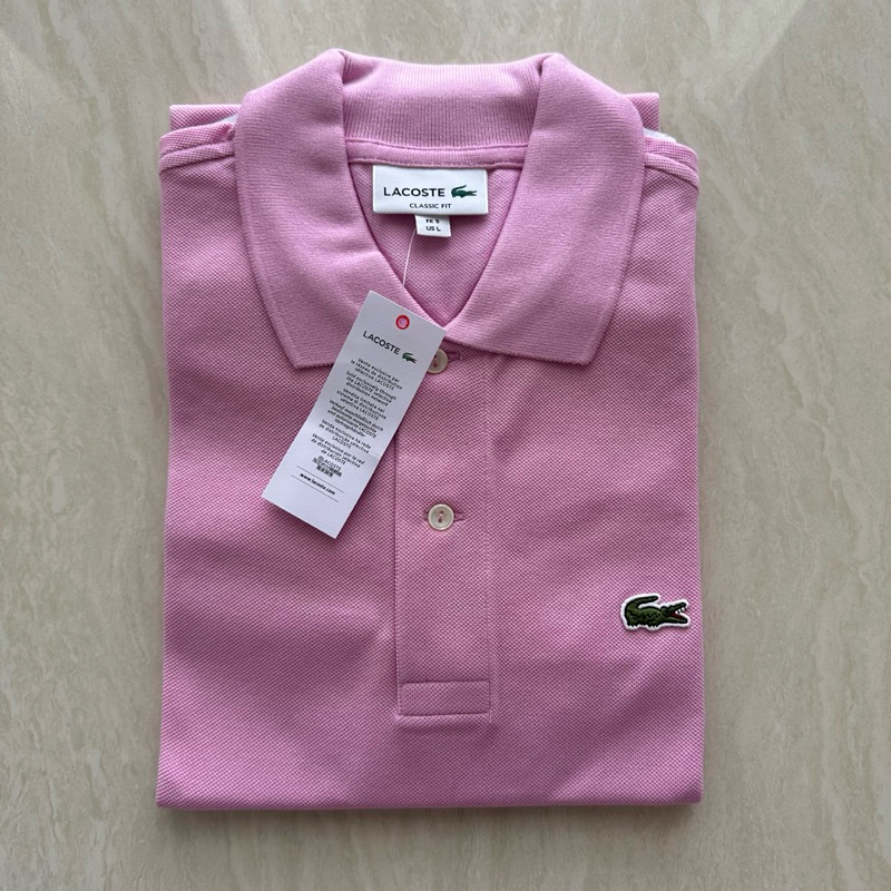 Lacoste Polo Pink Original
