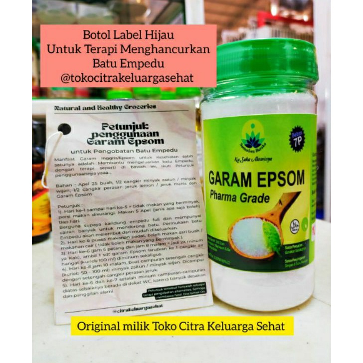 

STOCK MASIH BANYAK Garam Epsom Batu Empedu Garam Inggris Food Grade Surabaya Garam Inggris