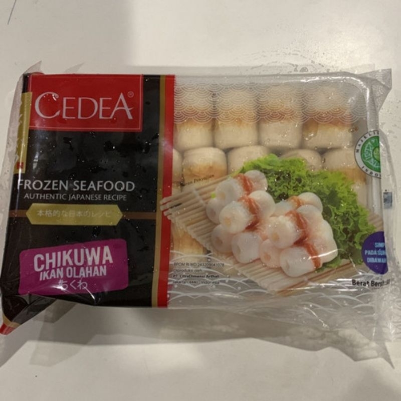 

Cedea chikuwa mini tray 500gr