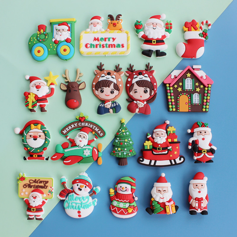

[3D] Cake Topper Hiasan Kue Natal Santa, Snowman / Cake Topper Christmas bentuk Pohon Natal, Christmas / Xmas Ornament Decoration