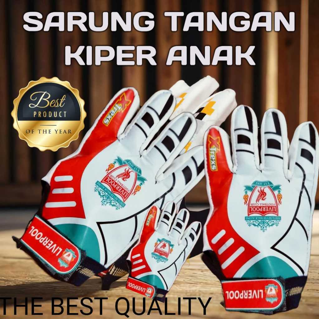 Sarung Tangan Kiper Bola - Goal Keeper Glove - sarung tanang kiper anak murah/sarung tangan kiper