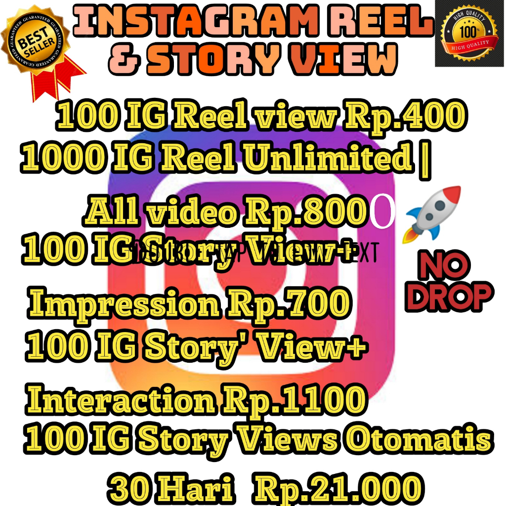INSTAGRAM REEL & STORY VIEW