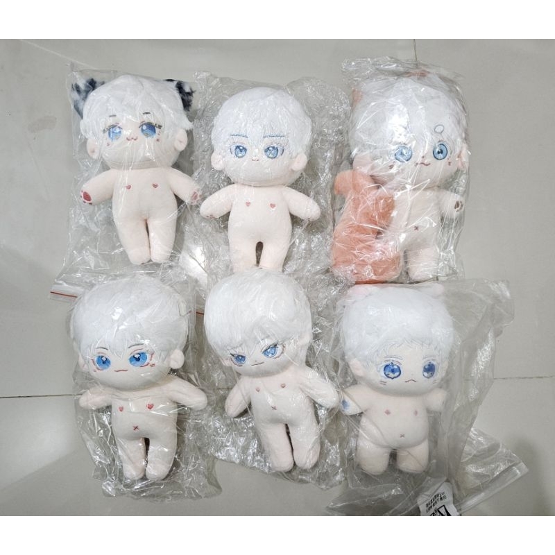 [Ready] Gojo JJK Doll Fanmade 20 Cm No Skeleton