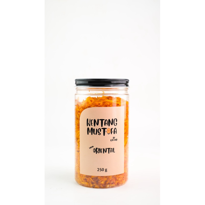 

KERING KENTANG MUSTOFA ORIENTAL PEDAS MANIS KEMASAN JAR BESAR