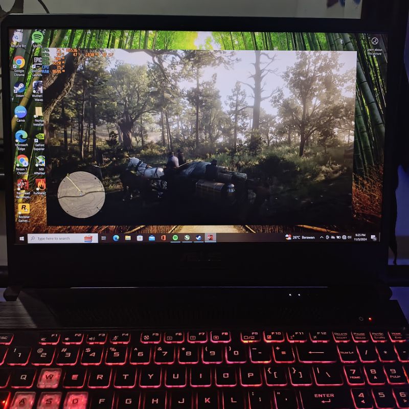 LAPTOP GAMING ASUS TUF FX505DT 16GB GTX 1650