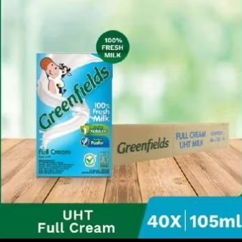 

Greenfields UHT 105ml 1 dus isi 40pcs