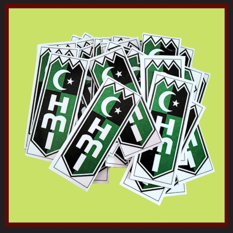 

stiker HMI/bisa costum