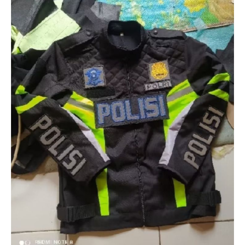 Jaket kondura logo polisi wajik,jaket keren