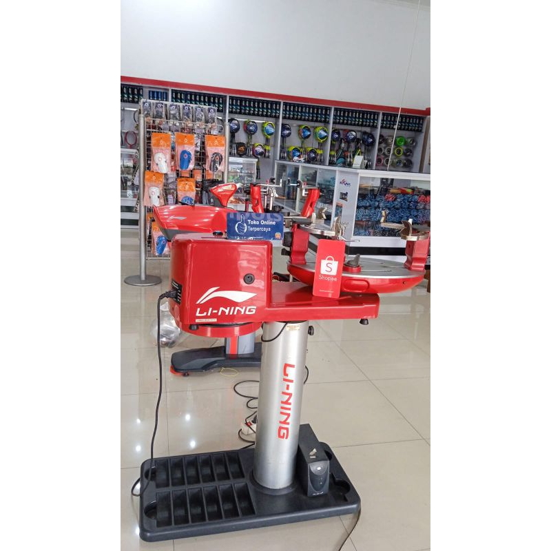 JASA PASANG SENAR TENIS DIGITAL MESIN LINING