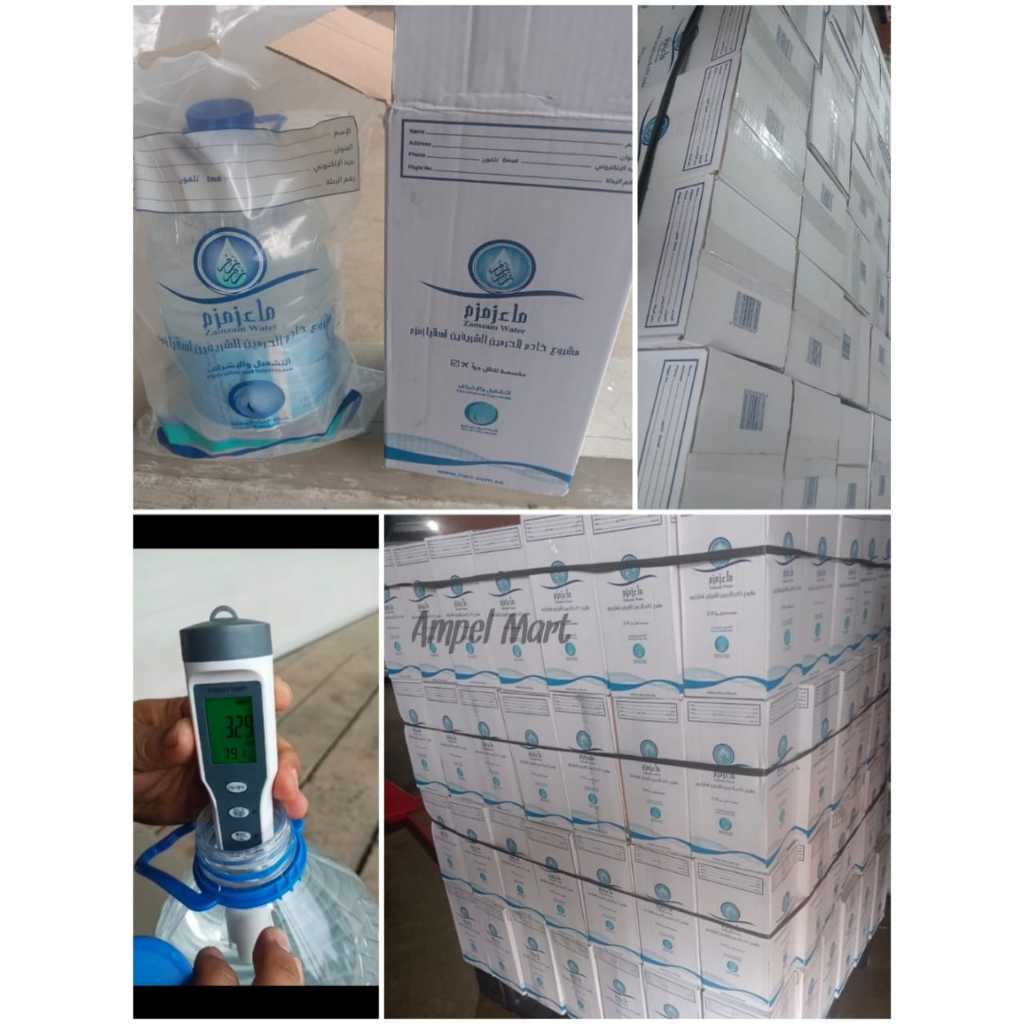 

Air Zam Zam / Air Zam-Zam 5 Liter Original 100% Dijamin Asli Non Barcode