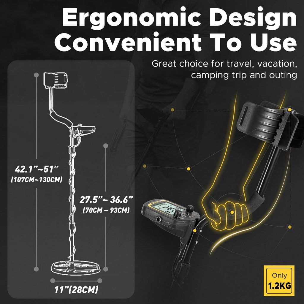 Mycoolcell Original Tianxun Tx850 Old Black Standard Coil 11" Inch Metal Detector Tx850 Underground