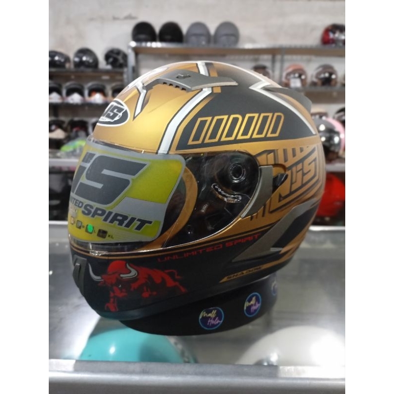 HELM NJS FULLFACE SHADOW MOTIF