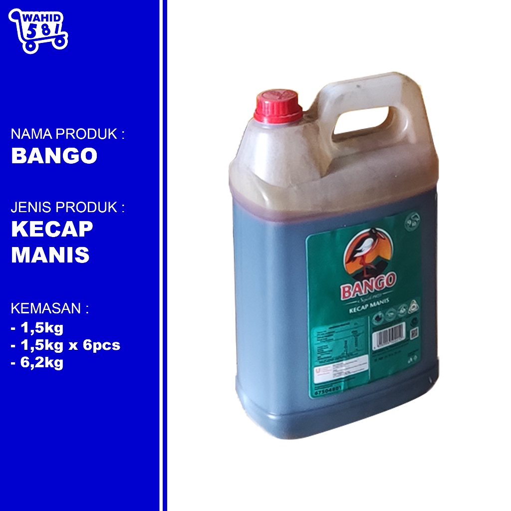 

Kecap Manis Bango 6,2kg Dirigen