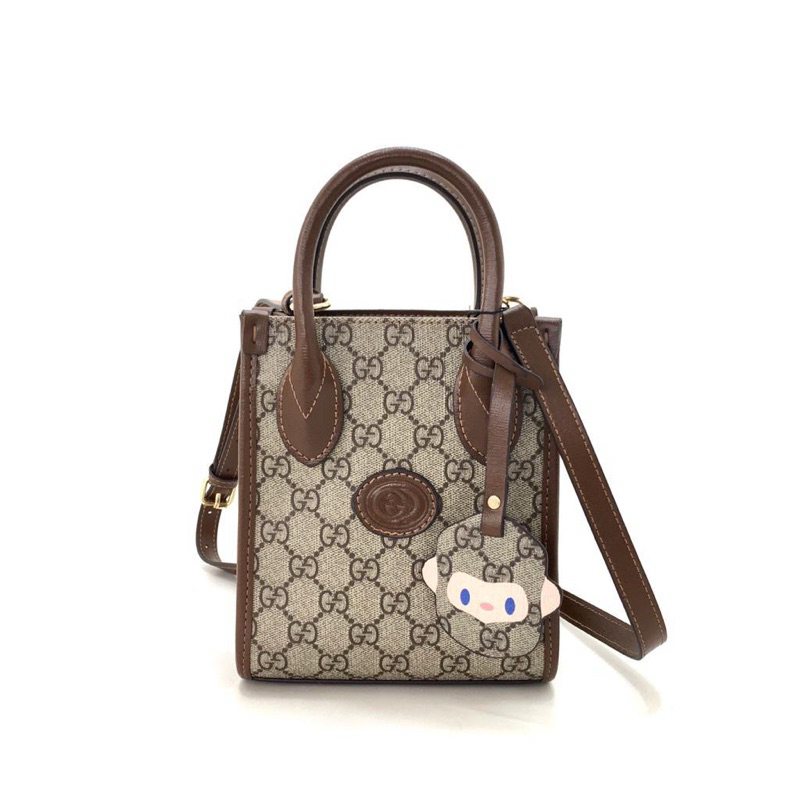Gucci Mini Tote Bags With Interlocking