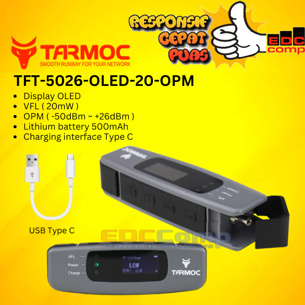 Tarmoc TFT-5026-OLED-10-OPM | USB-C Rechargeable OPM | VFL | Senter