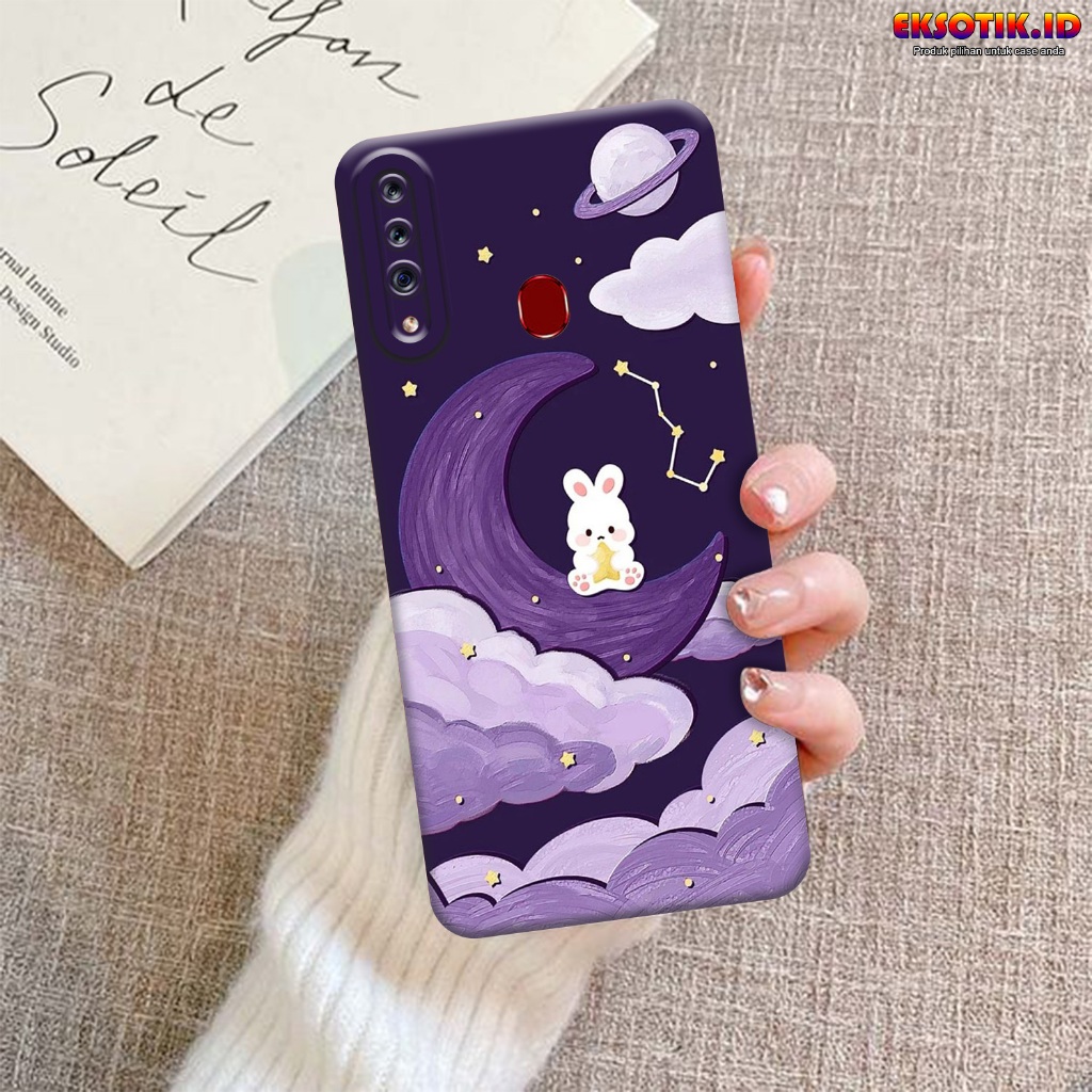 Case Samsung A20s - Casing Samsung A20s - Fashion Case - Silikon Samsung A20s  - Motif Keren Dan Luc