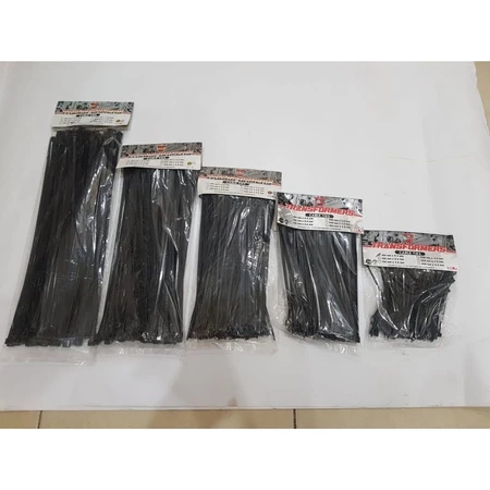 

100pcs Kabel Ties 10cm/Tali Tis/Cable Ties/Kabel Tis 10cm,15cm,20cm,25cm,30cm Isi 100pcs