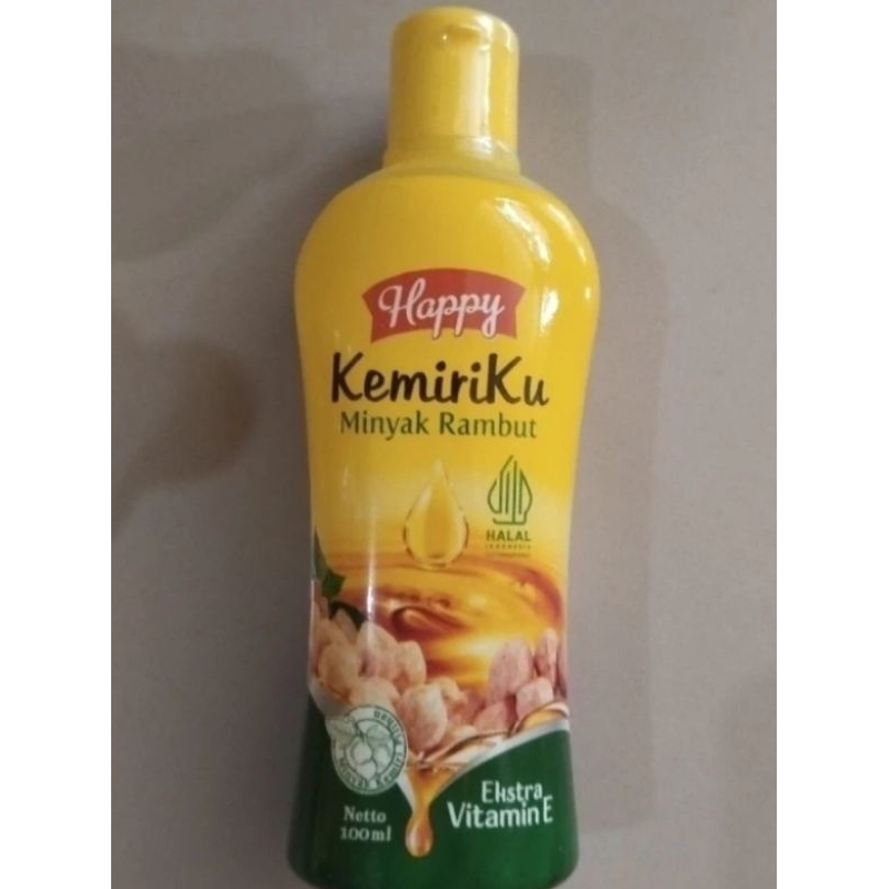 Kemiriku/Minyak rambut kemiri/minyak rambut anak/minyak rambut dewasa