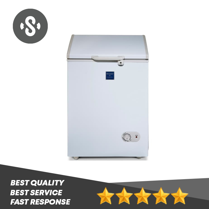 SHARP BOX FREEZER FRV-127 - Chest Freezer 120L FRV 127 / FRV127