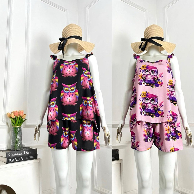 Setelan wanita yukensi /DERA SET/SETELAN BAJU TIDUR RAYON/SETELAN YUKENSi